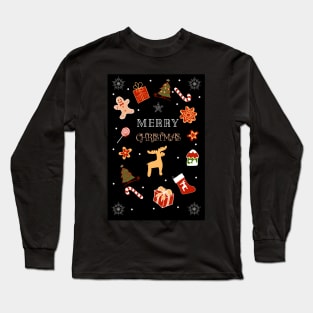 Festive Christmas Mood Long Sleeve T-Shirt